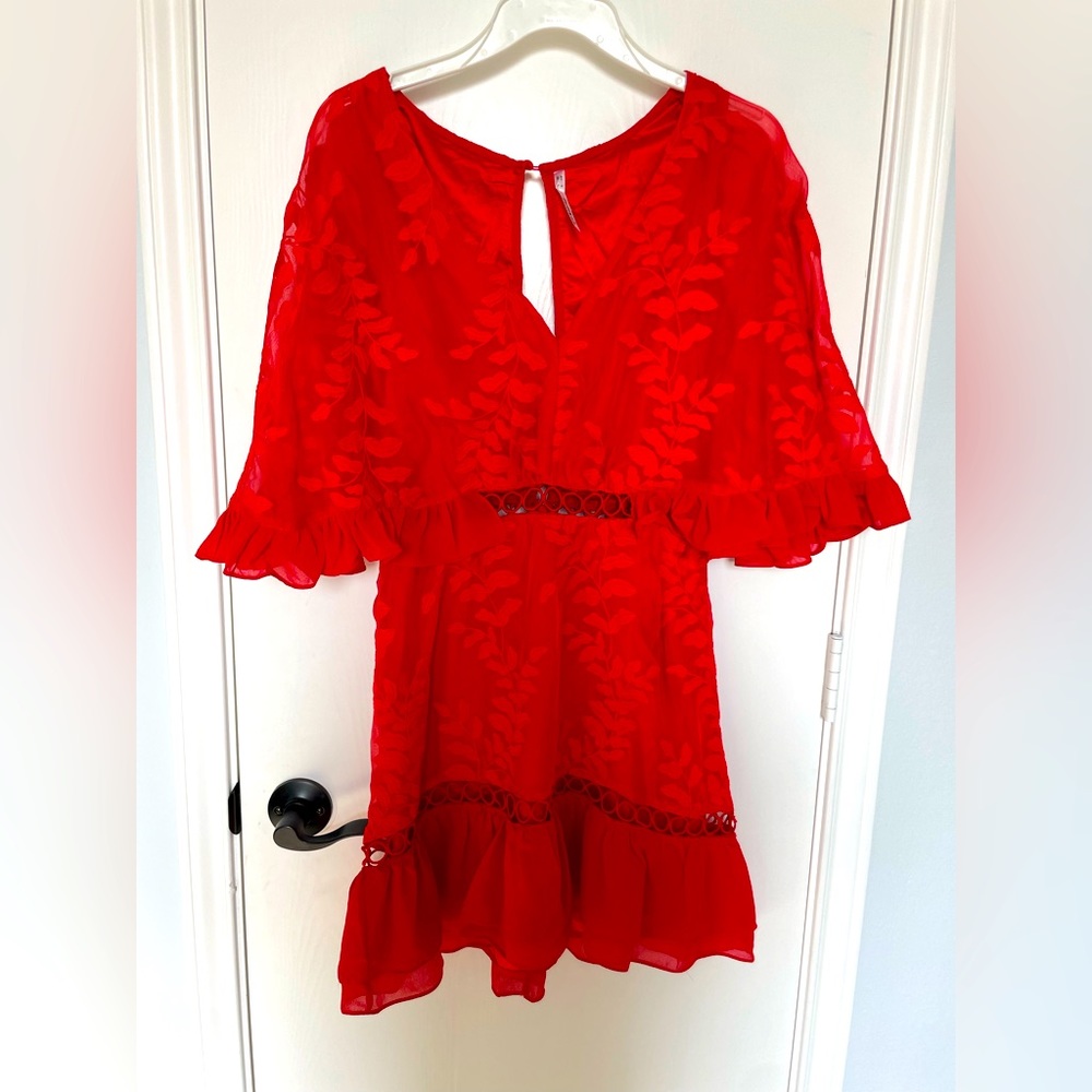 Red dress